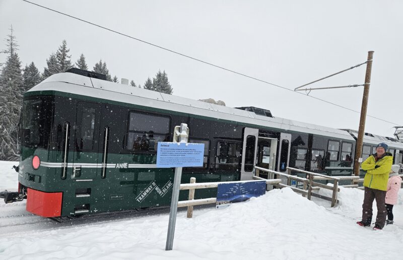 Mont-Blanc Tramway. Image © PlanetSKI