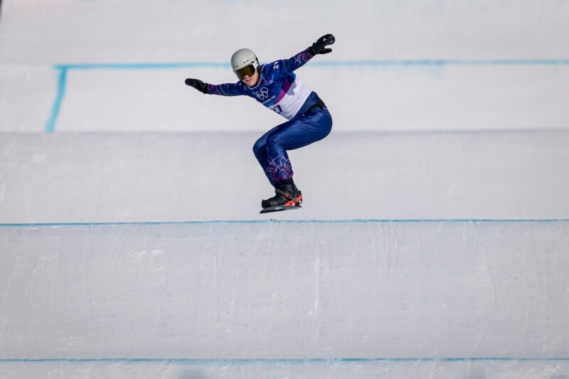 Huw Nightingale at the 2026 Milan-Cortina Winter Olympics. Photo © Team GB/Sam Mellish Photography