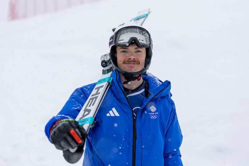 Laurie Taylor at the 2026 Milan-Cortina Olympics. Image © Sam Mellish/Team GB