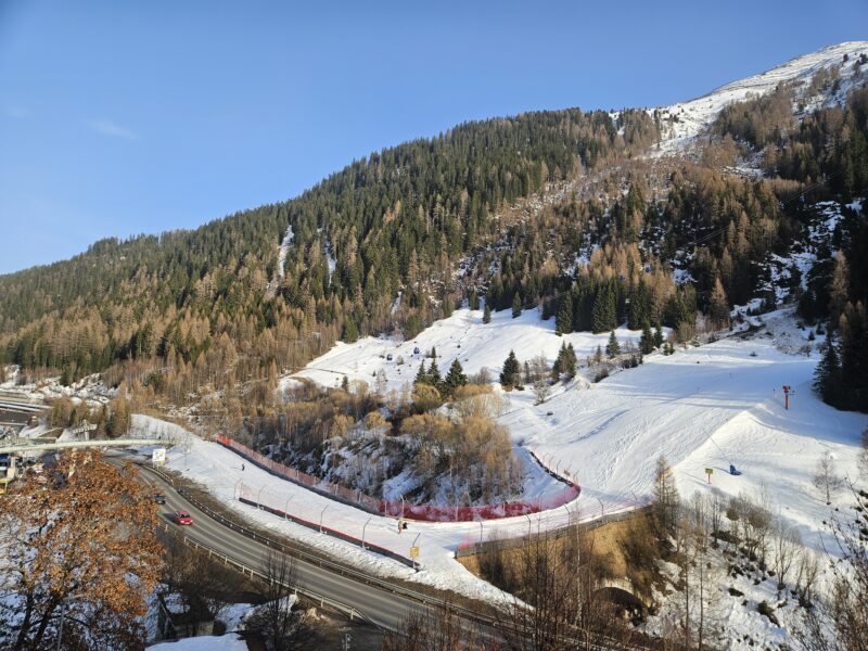 VIew of the Rendl ski area of St Anton, Austria. Image © PlanetSKI