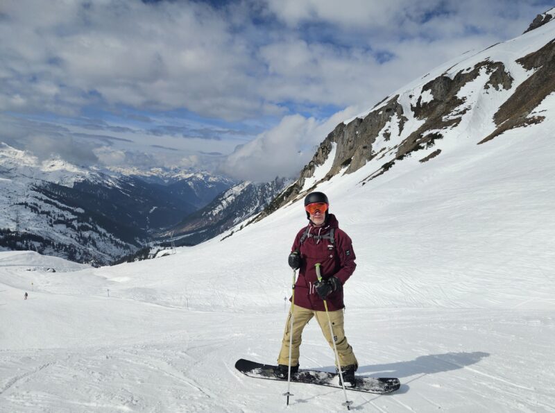 James Timothy in Stuben, Austria. Image © PlanetSKI