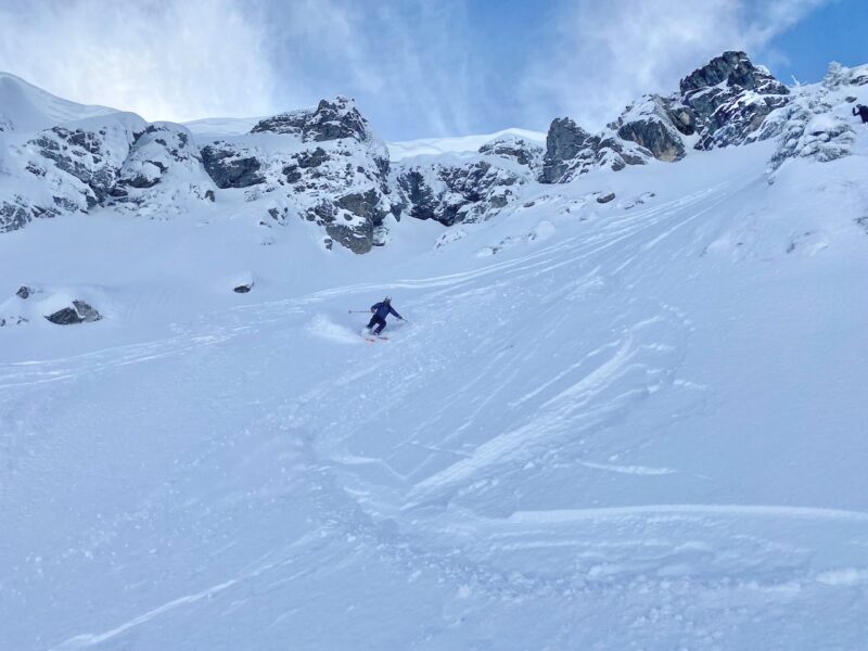 It’s Looking Good For Late Season Skiing in the Alps 11 Ski touring around Les Gets. Image c/o Campbell/PlanetSKI.