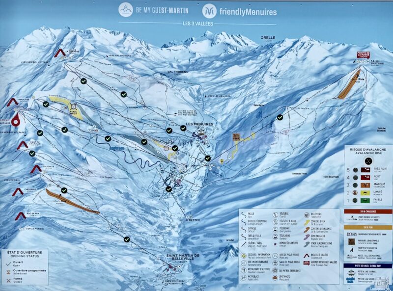Les Menuires/St Martin de Belleville. France. Image © PlanetSKI
