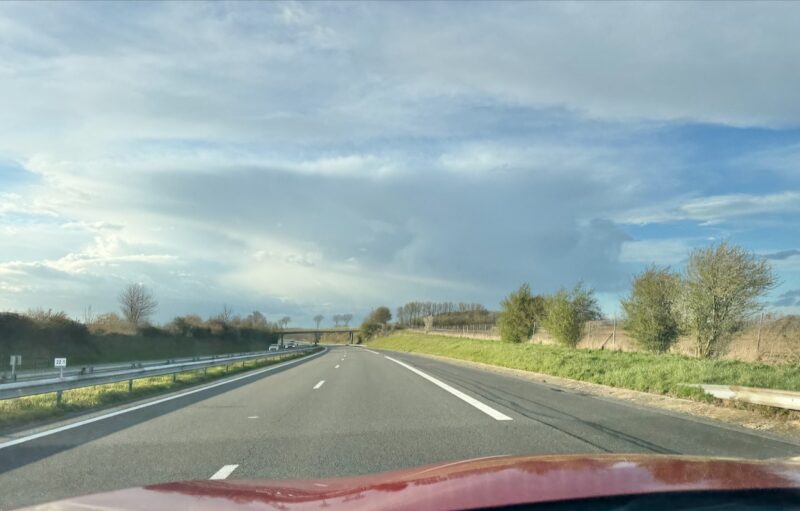 Driving home from the Alps. Image © PlanetSKI