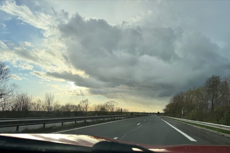 Driving home from the Alps. Image © PlanetSKI