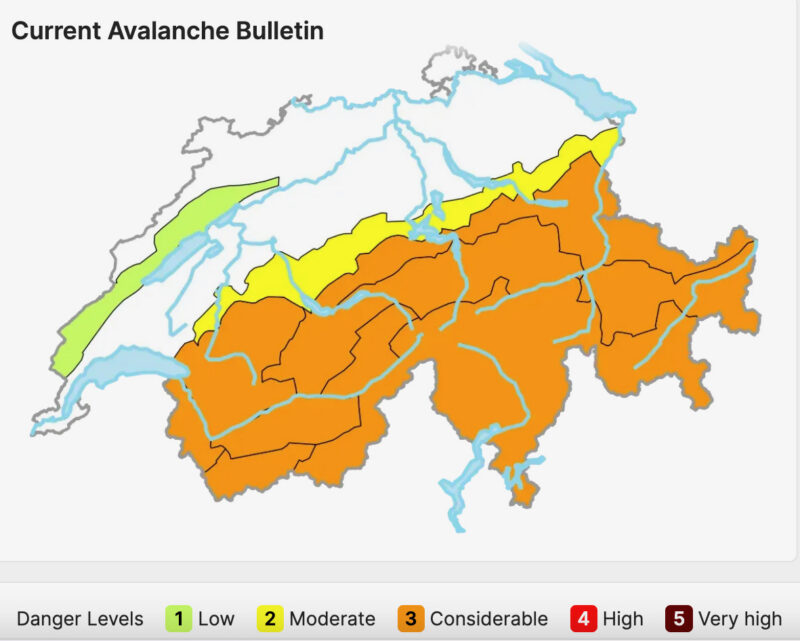 Another Avalanche Death in the Alps