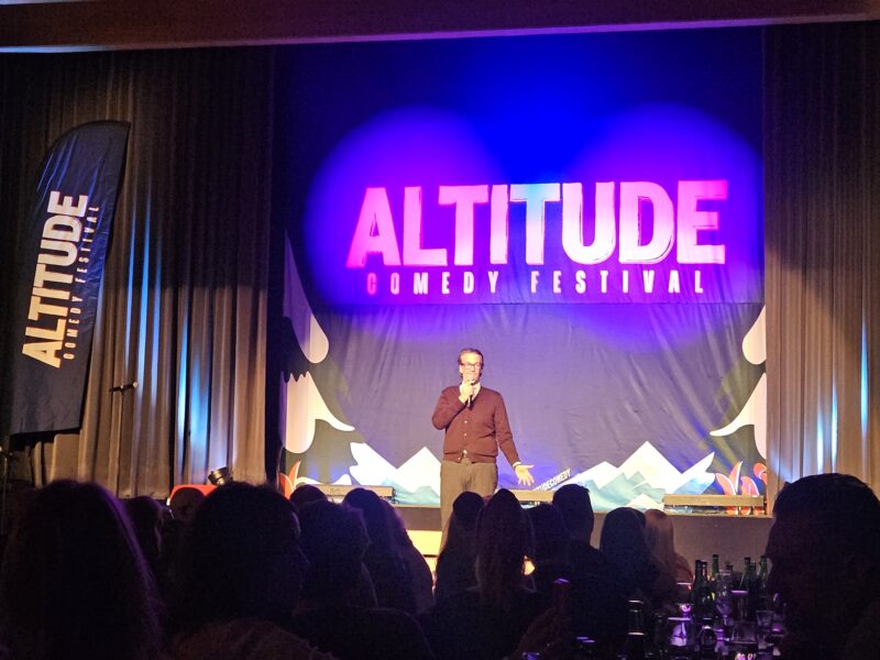Altitude Comedy Festival 2026, Mayrhofen, Austria. Image © PlanetSKI