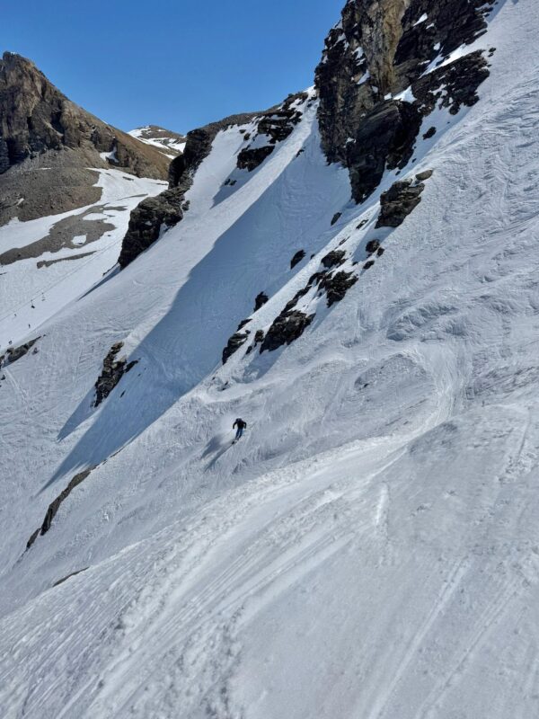 Spring skiing in Tignes. Image c/o David Morgan.