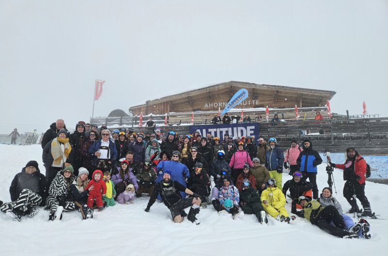 Ski. Laugh. Repeat. 11 Ready for the Clown Hill Race at the 2026 Altitude Comedy Festival in Mayrhofen. Image © PlanetSKI
