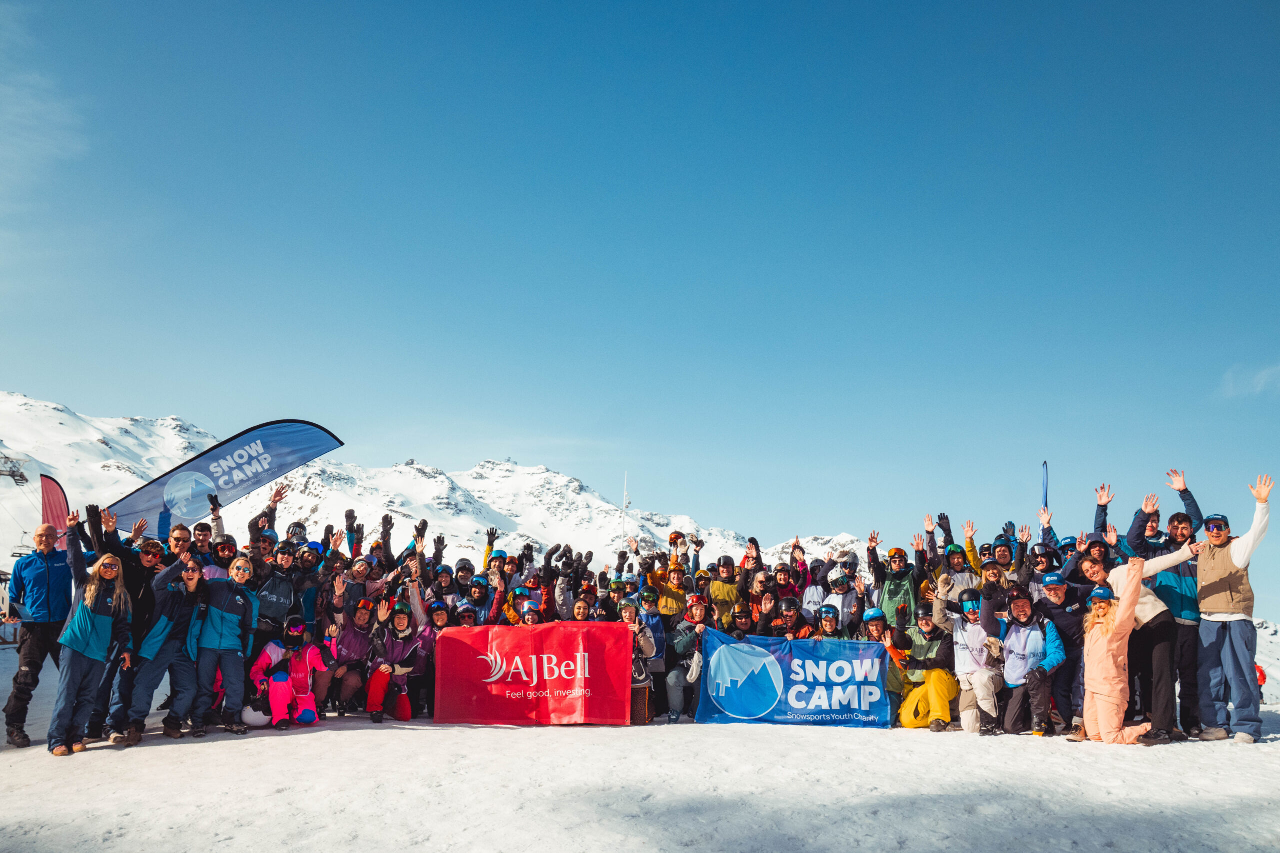 Snow Camp Celebrates Success of its 2026 AJ Bell 3 Valley Rally in Val Thorens as it Raises £150,000.