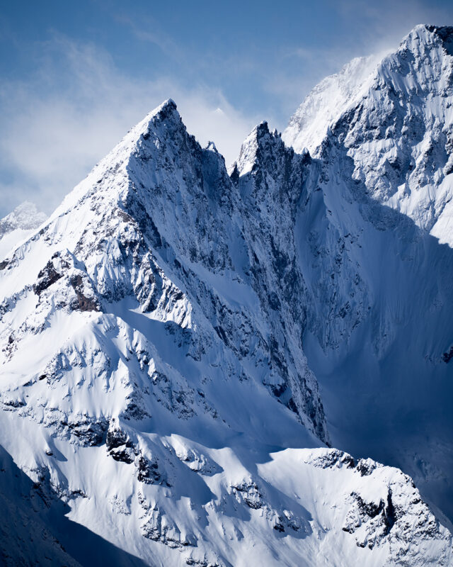 Snow Is Still Falling in the Alps