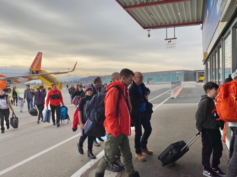 Klagenfurt airport, Austria