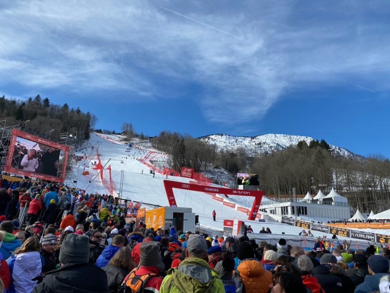 Slopeside at Chamonix World Cup